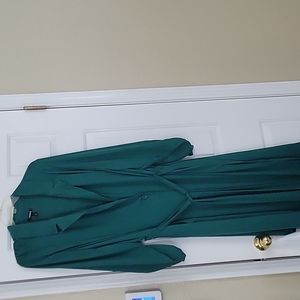 Torrid Size 5 Long, Green, One Button Cape?